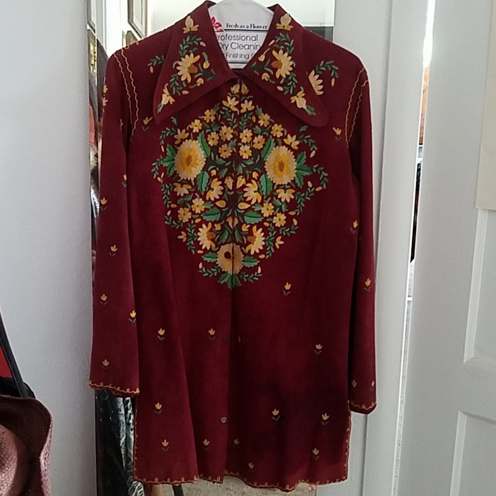 Boho Suede Jacket